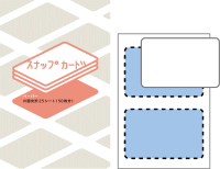 �X�i�b�v�J�[�h�@�y�[�p�[�Жʁ���B�^�C�v��